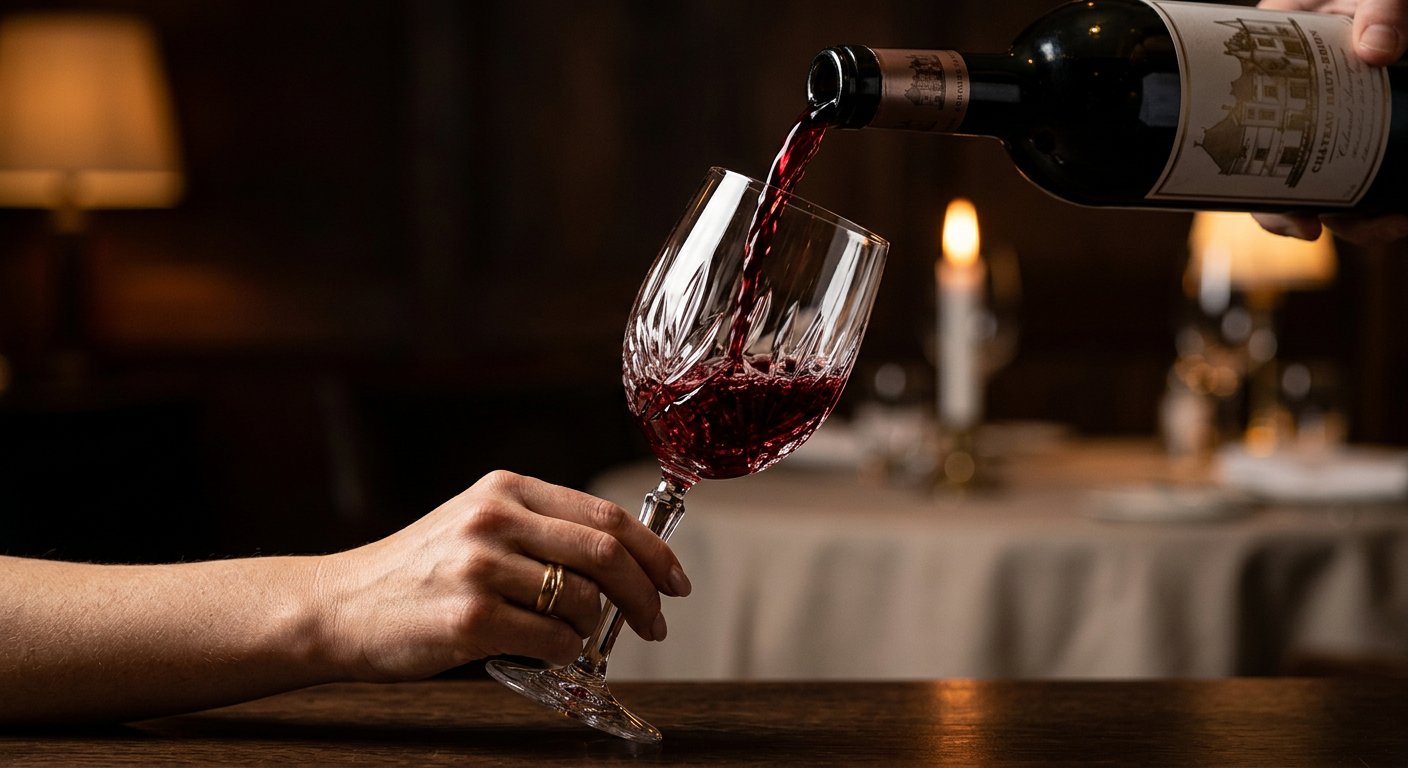 Wine pouring